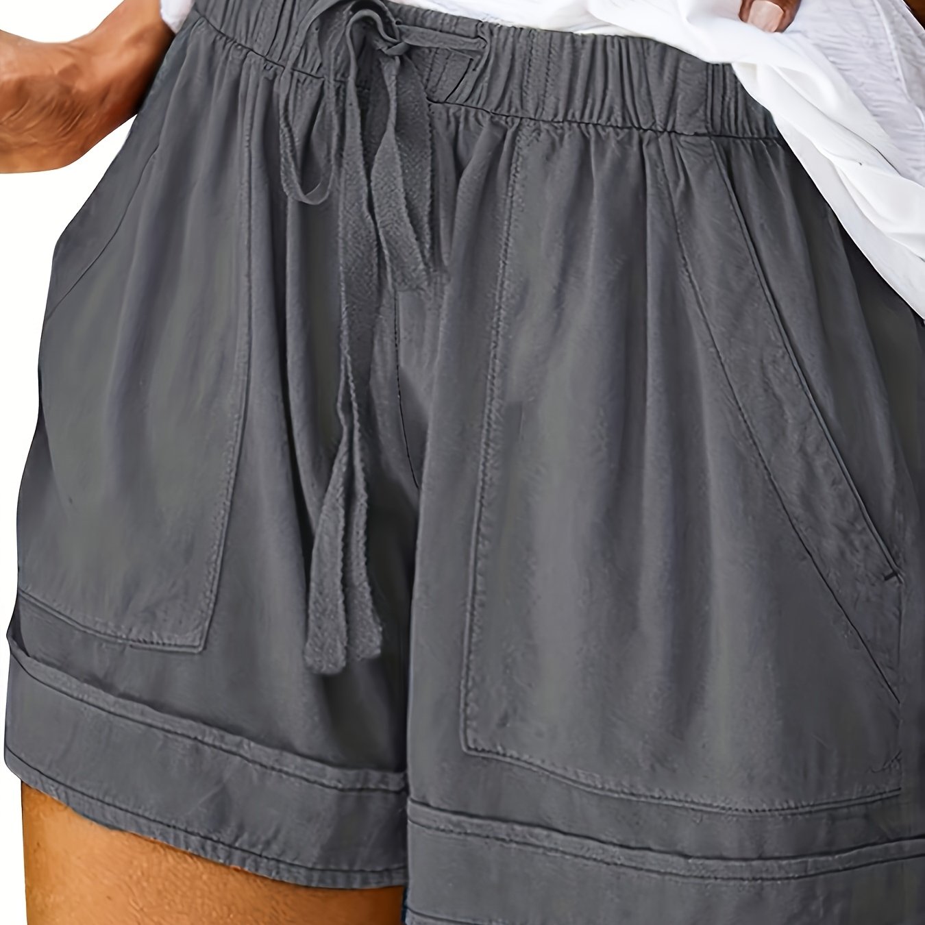 Maya Easygoing Drawstring Shorts