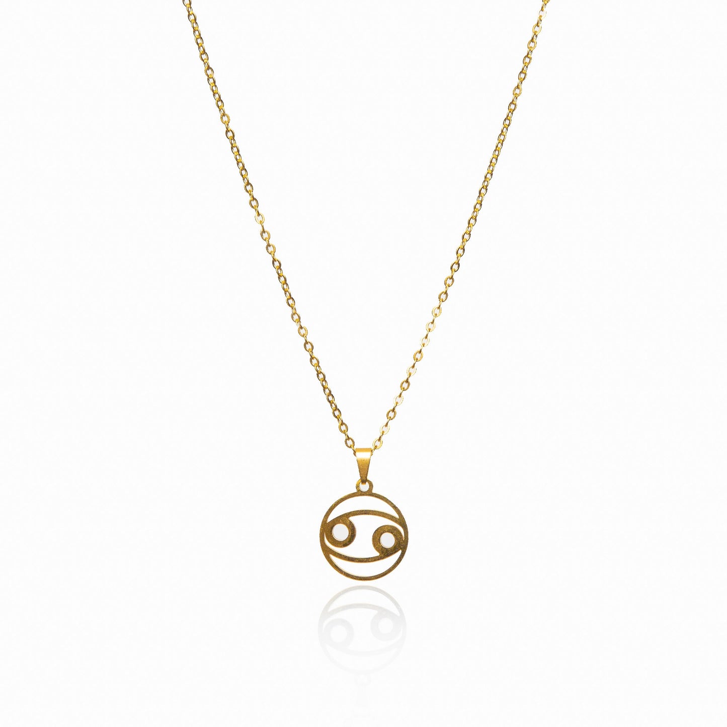 Star Sign Pendant Necklace - Gold