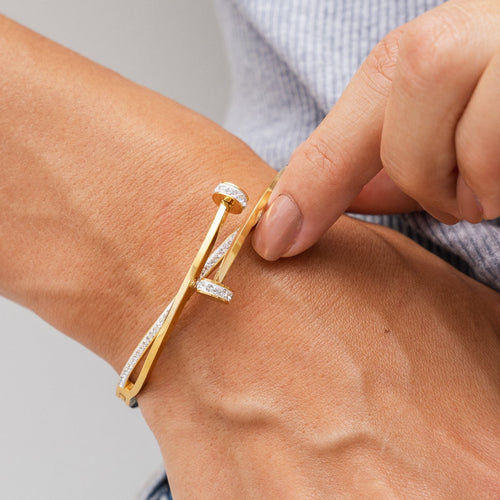 Nagelstein Armband - Gold