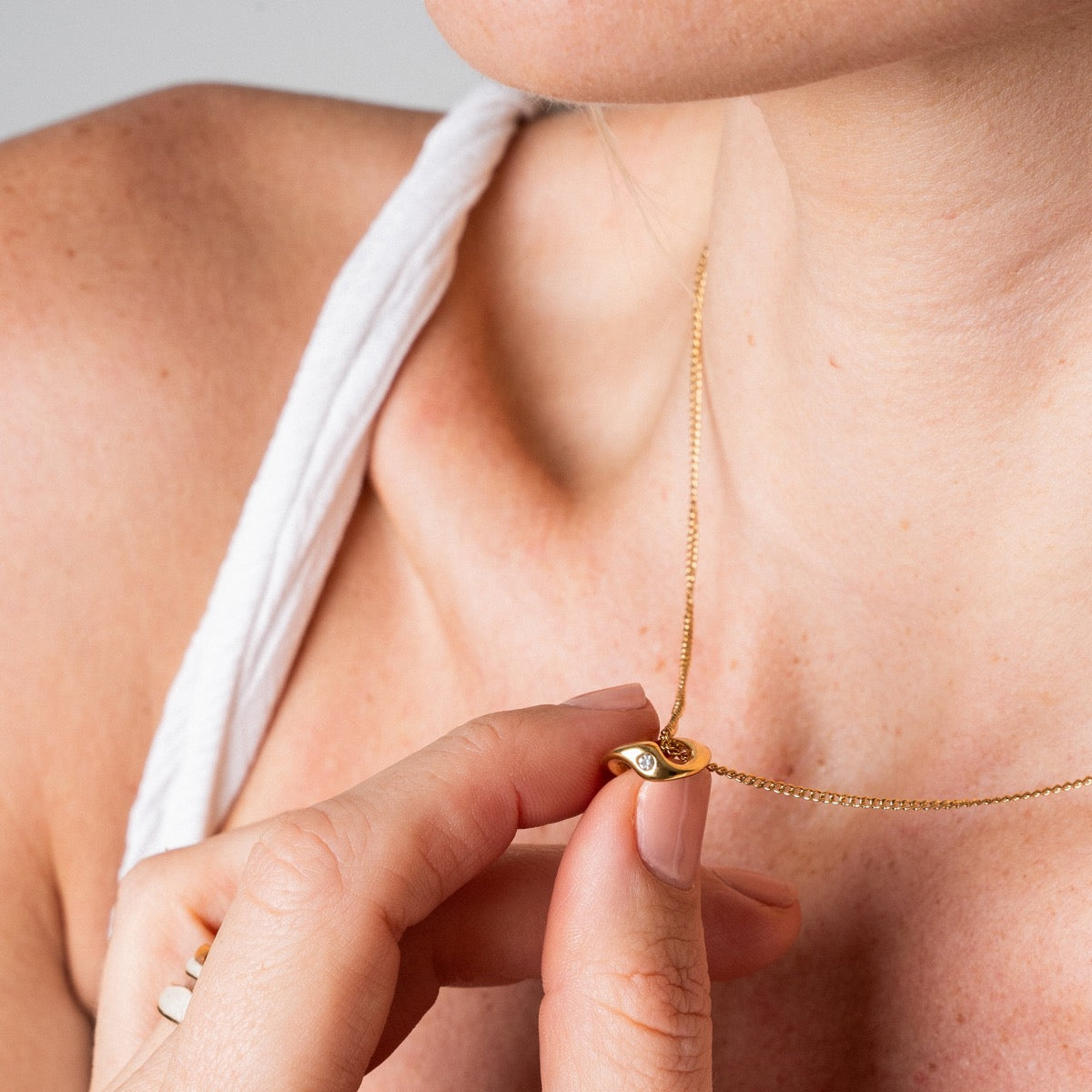 Pyroni Pendant Necklace - Gold