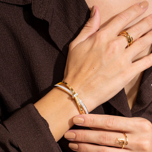 Riviera Armreif - Gold