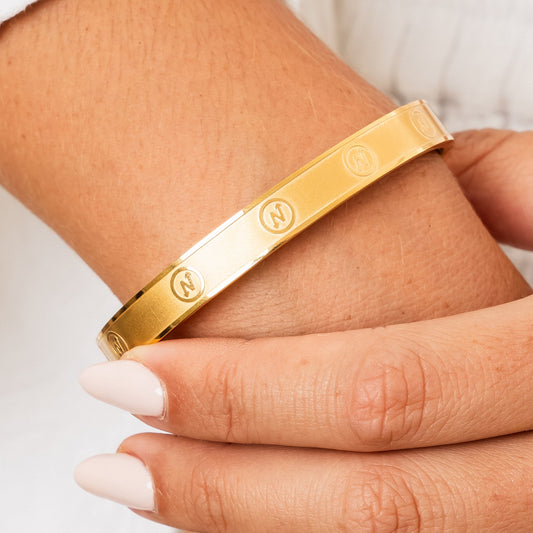 Nevaeh Paradise Armreif - Gold