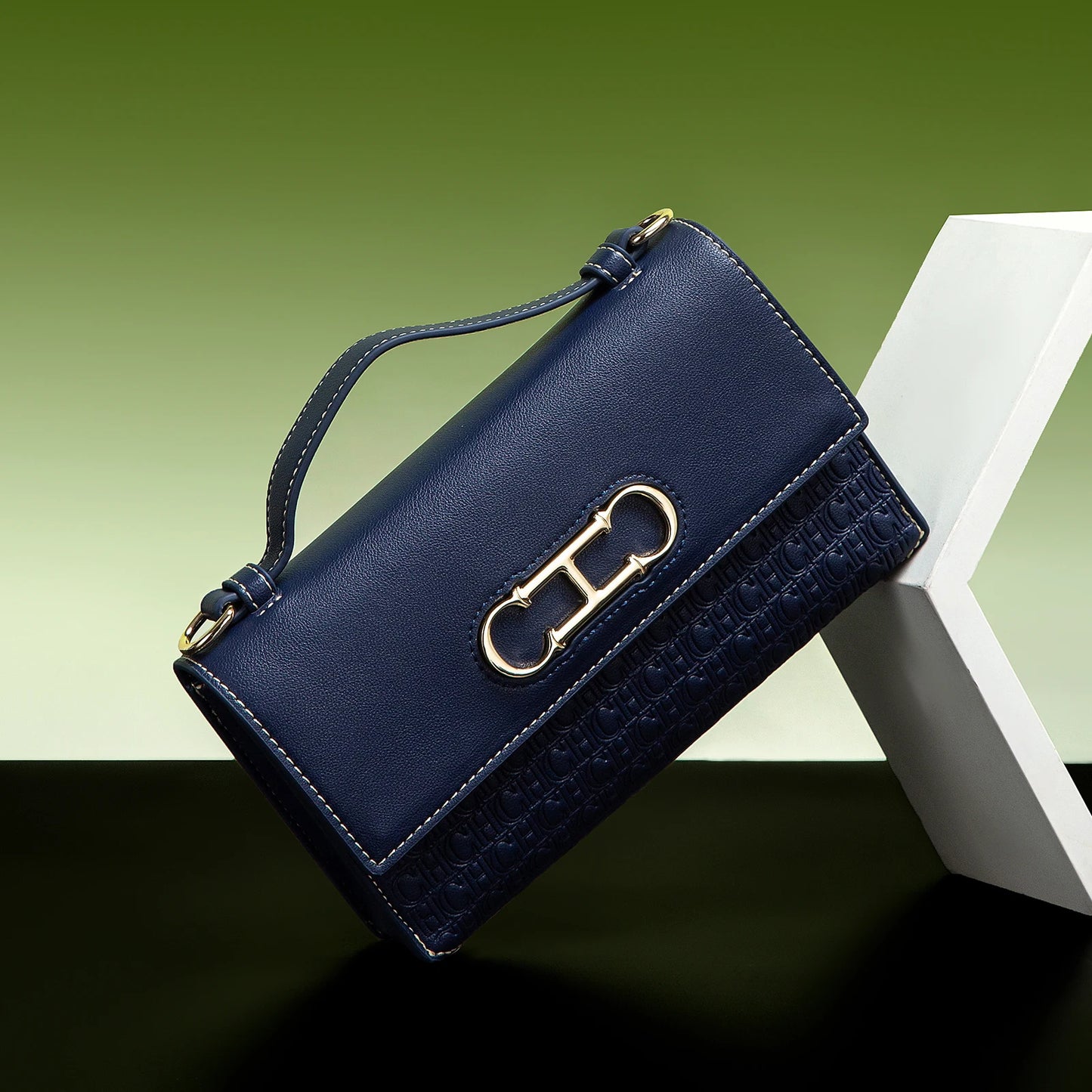 CH Crossbody Bag Brand Women's Bag Letter Print Leather Compact Elegant Handbag Tote Bag Exquisite Fashion Women's Bag