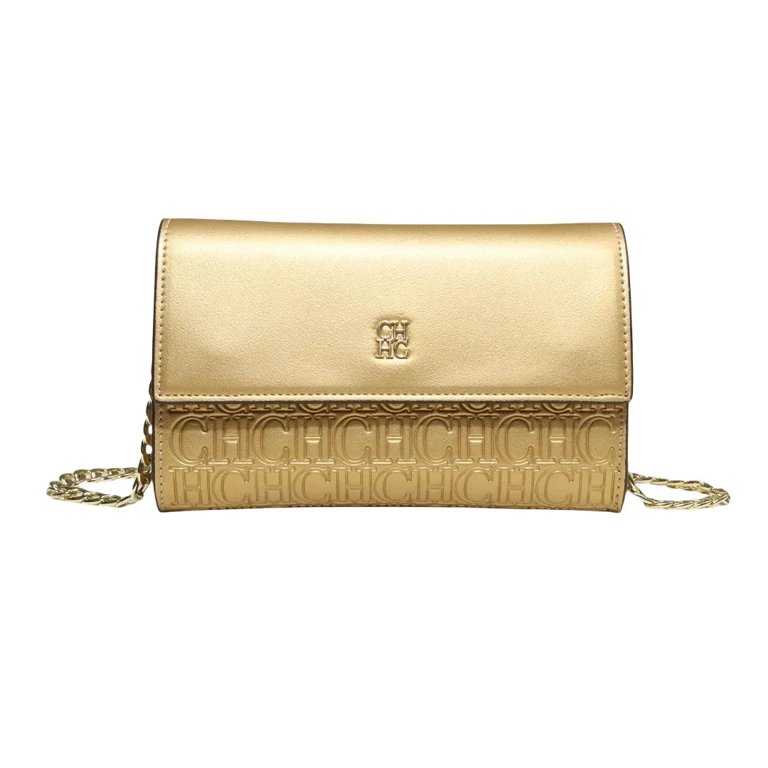 CH Exquisite Craftsmanship Women's Crossbody Bag Light Luxury Design Chain Bag Letter Elements Color Blocked Women's Chain Bag