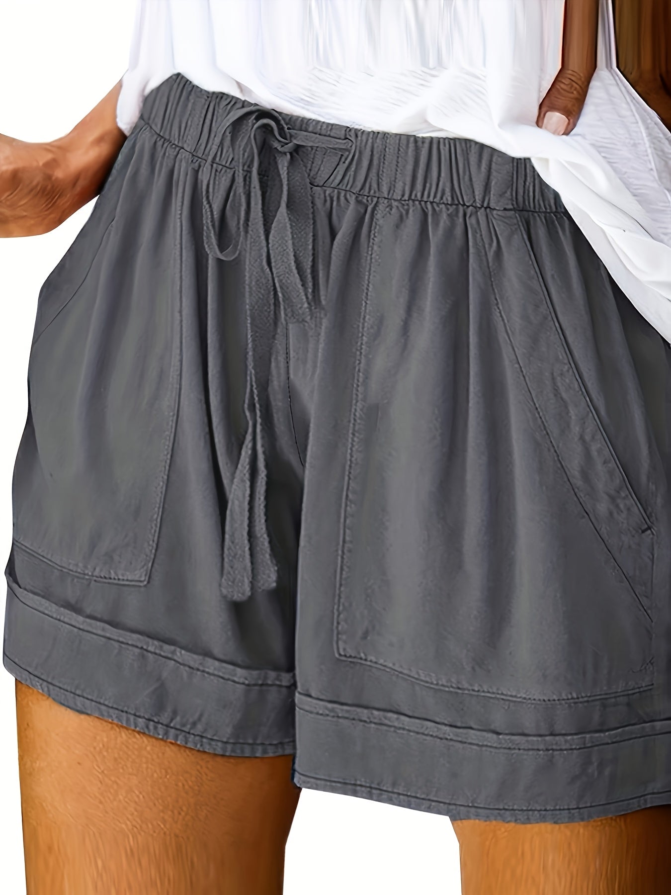 Maya Easygoing Drawstring Shorts