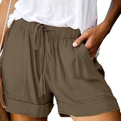 Maya Easygoing Drawstring Shorts