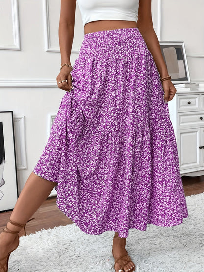 Elena Floral Print Ditsy Skirt