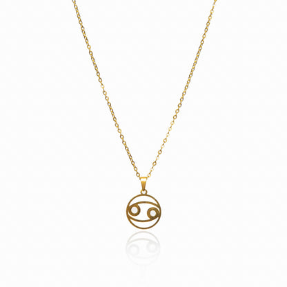 Star Sign Pendant Necklace - Gold