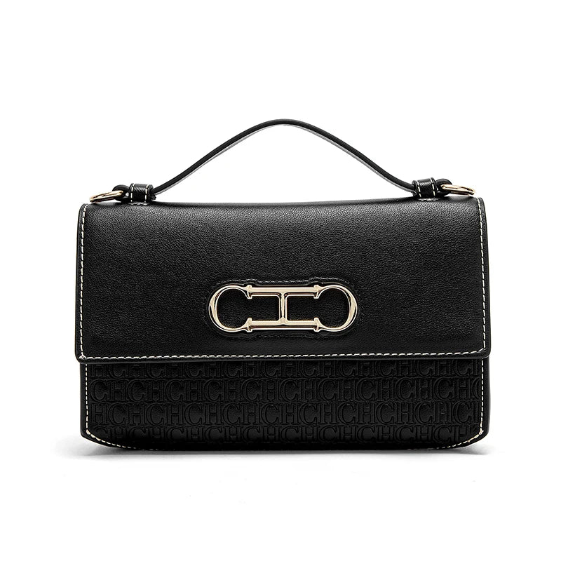 CH Crossbody Bag Brand Women's Bag Letter Print Leather Compact Elegant Handbag Tote Bag Exquisite Fashion Women's Bag