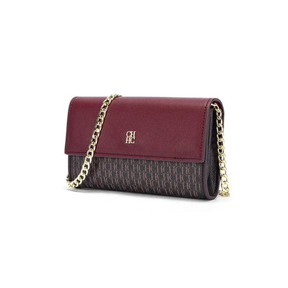 CH Exquisite Craftsmanship Women's Crossbody Bag Light Luxury Design Chain Bag Letter Elements Color Blocked Women's Chain Bag