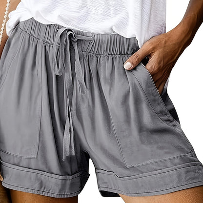 Maya Easygoing Drawstring Shorts
