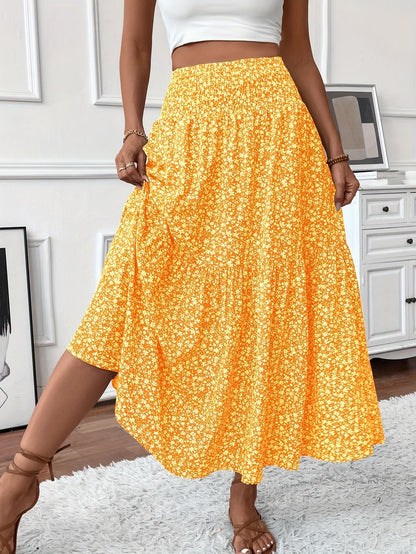 Elena Floral Print Ditsy Skirt