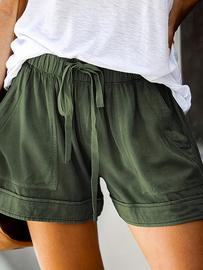 Maya Easygoing Drawstring Shorts