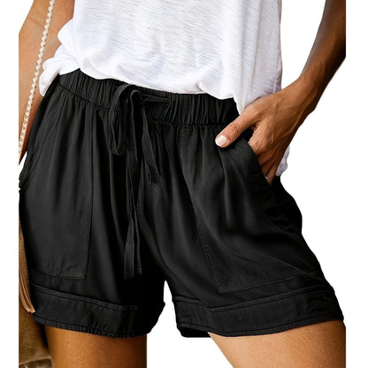 Maya Easygoing Drawstring Shorts